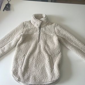 Fleece pull over, abercrombie, size small